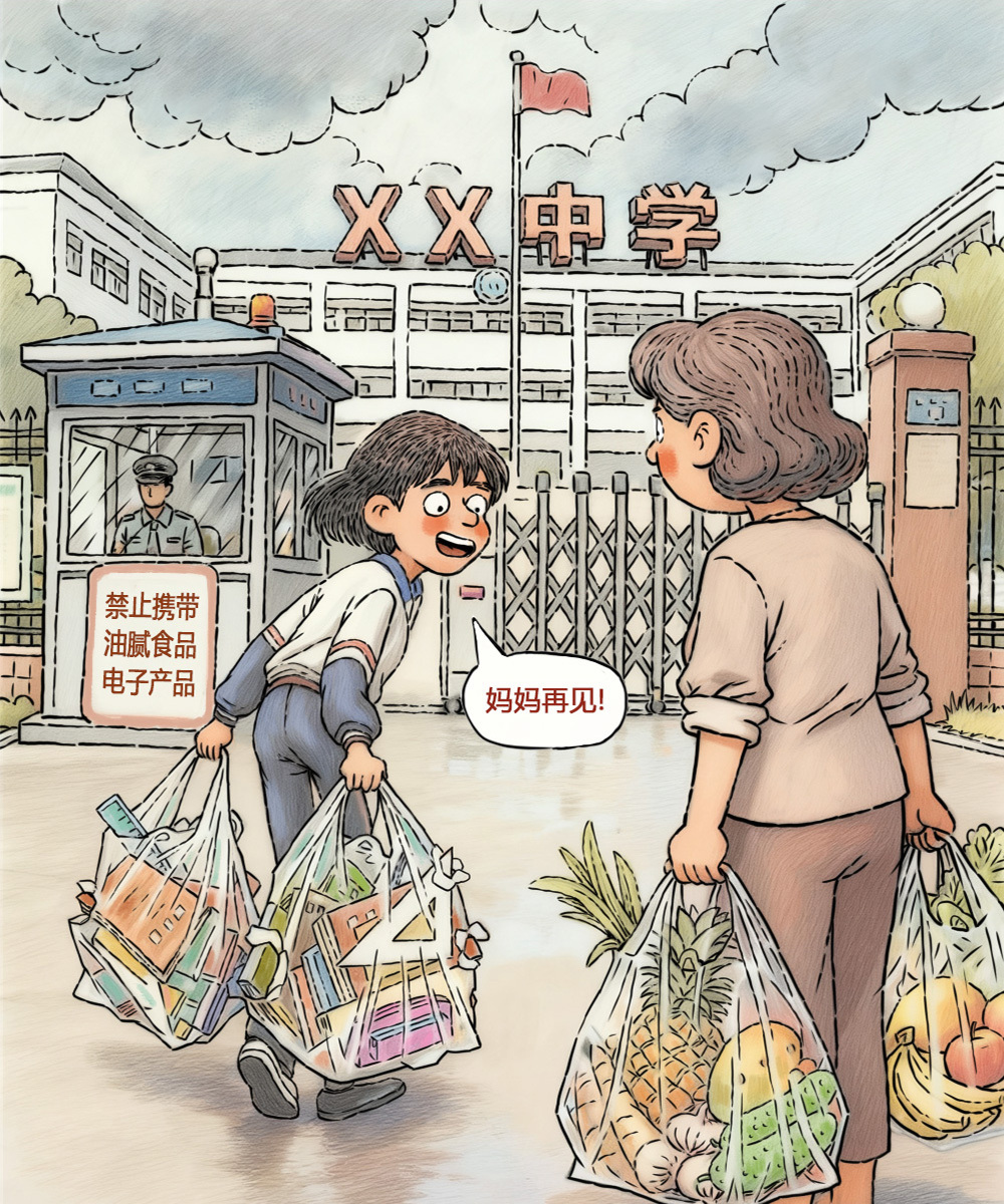 澎湃漫评|不背书包还能叫上学吗